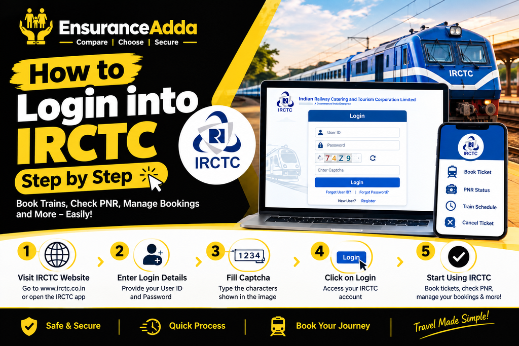 IRCTC Login ID